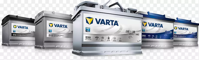 VARTA电动电池VRLA电池汽车电池起止系统铝电池
