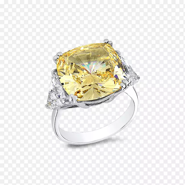 金刚石耳环立方氧化锆订婚环.三角形金刚石戒指设置
