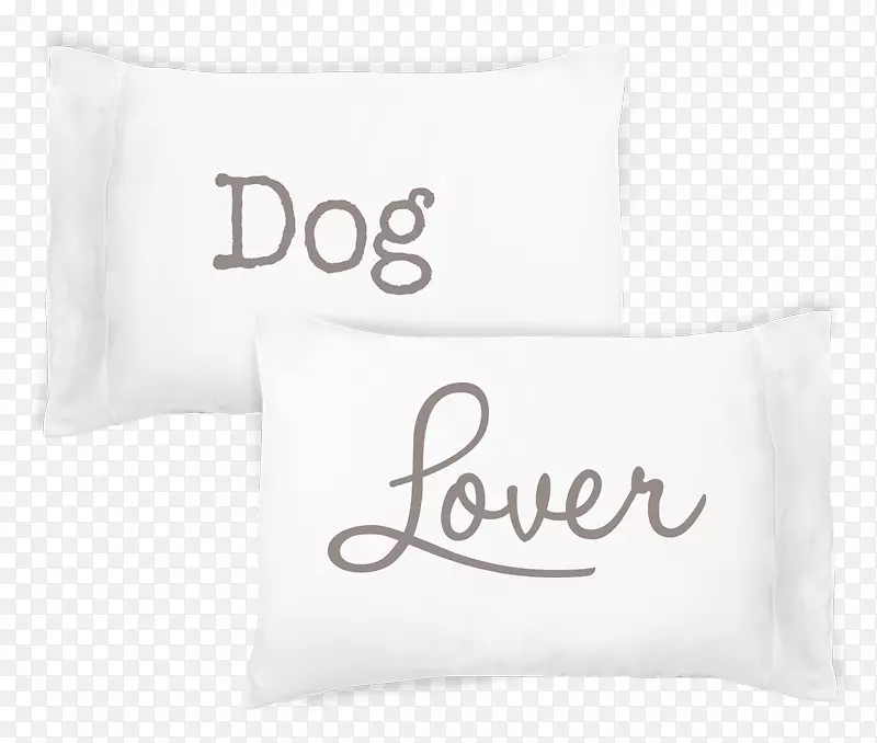 狗/情人-枕套，由脸植物梦，靠垫，枕头，长方形-牛仔狗洗发水
