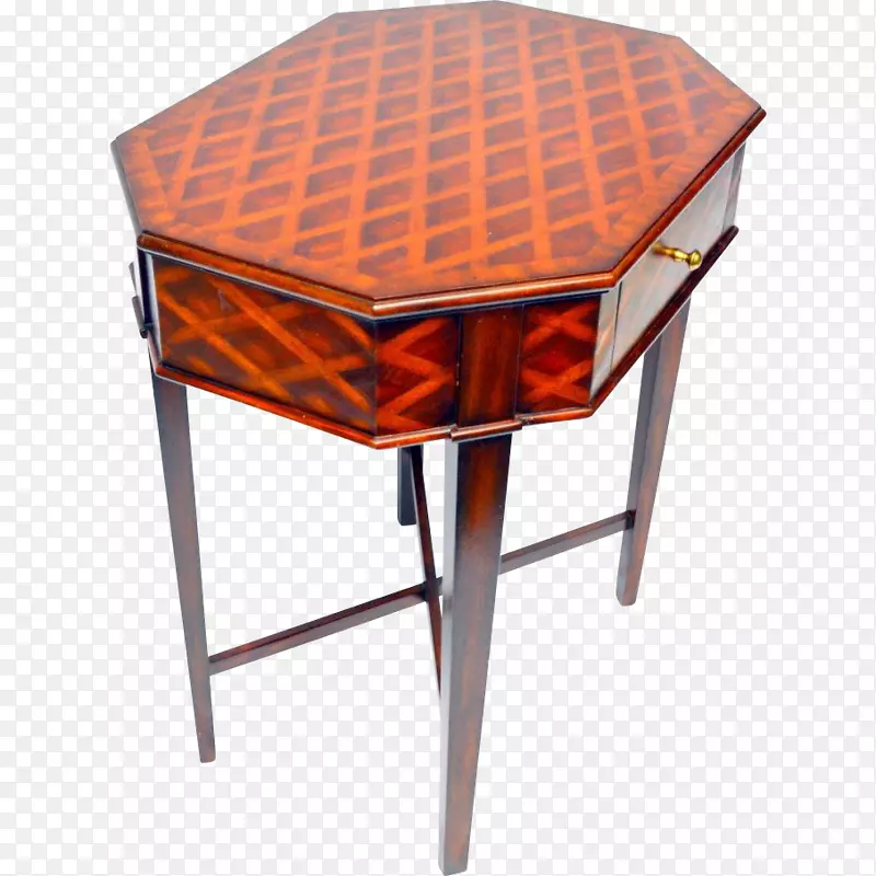 桌椅家具古董抽屉老式床头柜灯