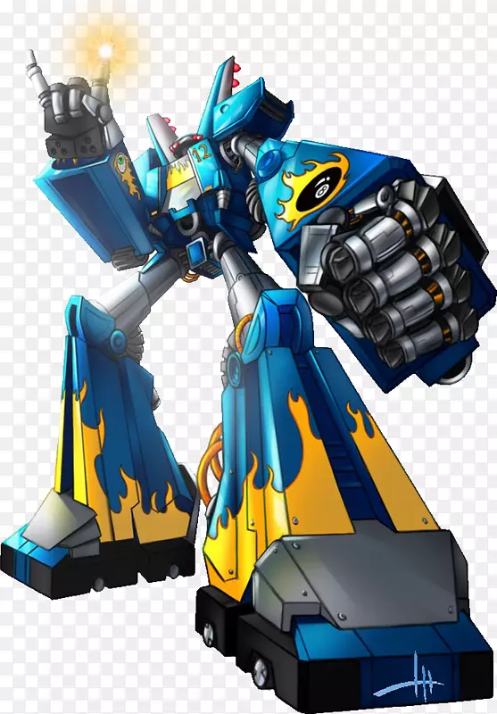 Gundam卡通网络电视节目Mecha-机器人注意到mecha