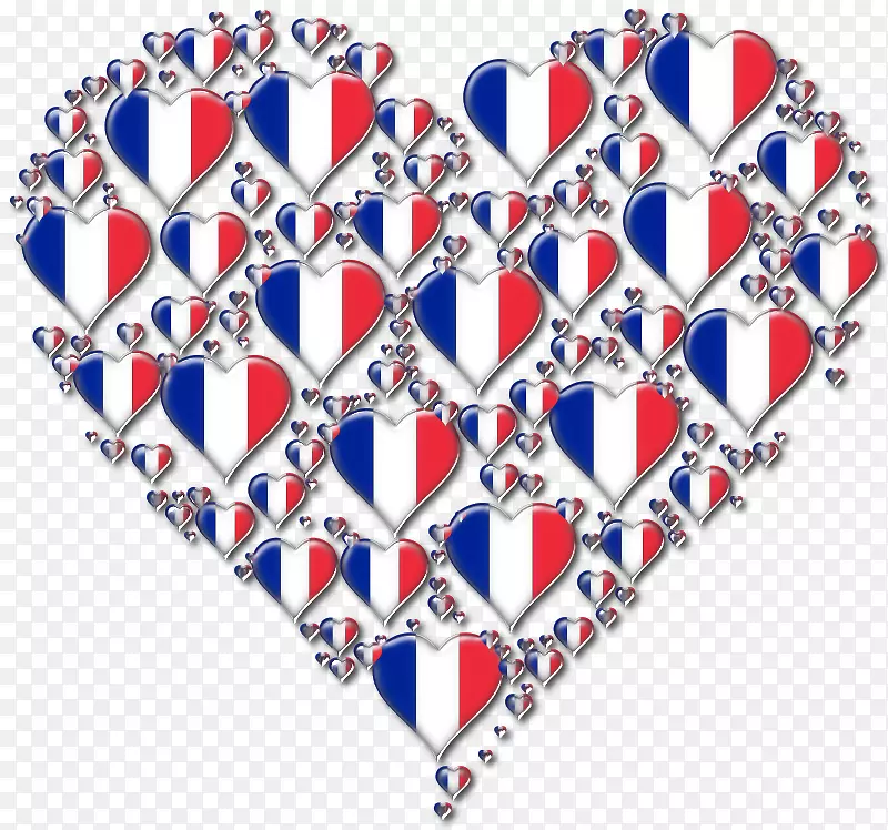 法国剪贴画T恤形象设计-法国