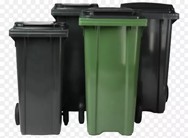 塑料垃圾桶和废纸篮子容器工业.车轮上的垃圾箱