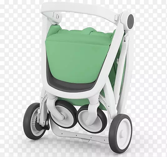 婴儿运输绿色可逆转座椅黑色婴儿产品儿童环保回收塑料瓶