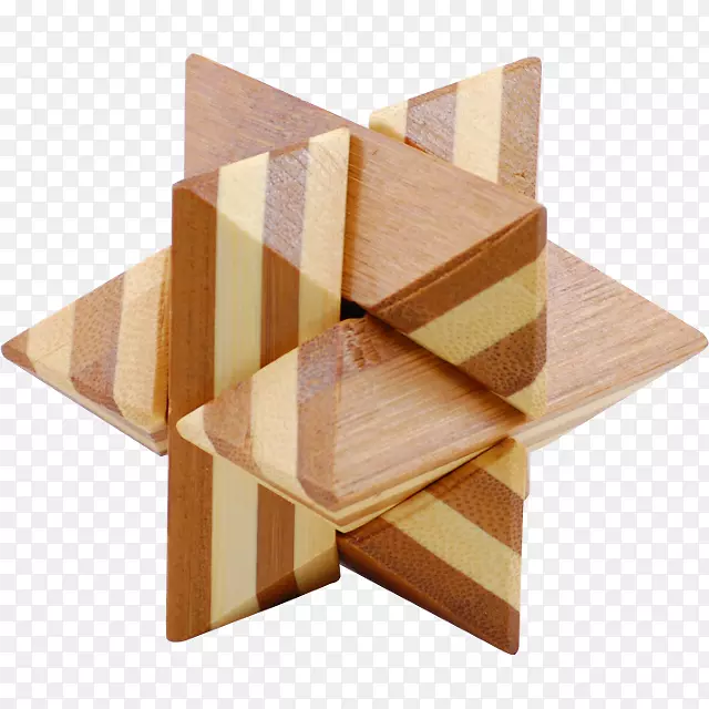 拼图玩具竹木拼图9毛刺拼图盒-木制拼图