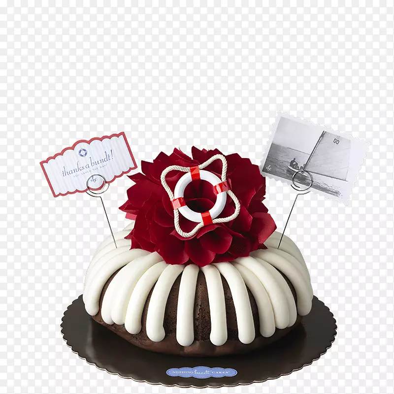 邦特蛋糕托巧克力蛋糕装饰糖霜-上帝保佑婚礼快乐