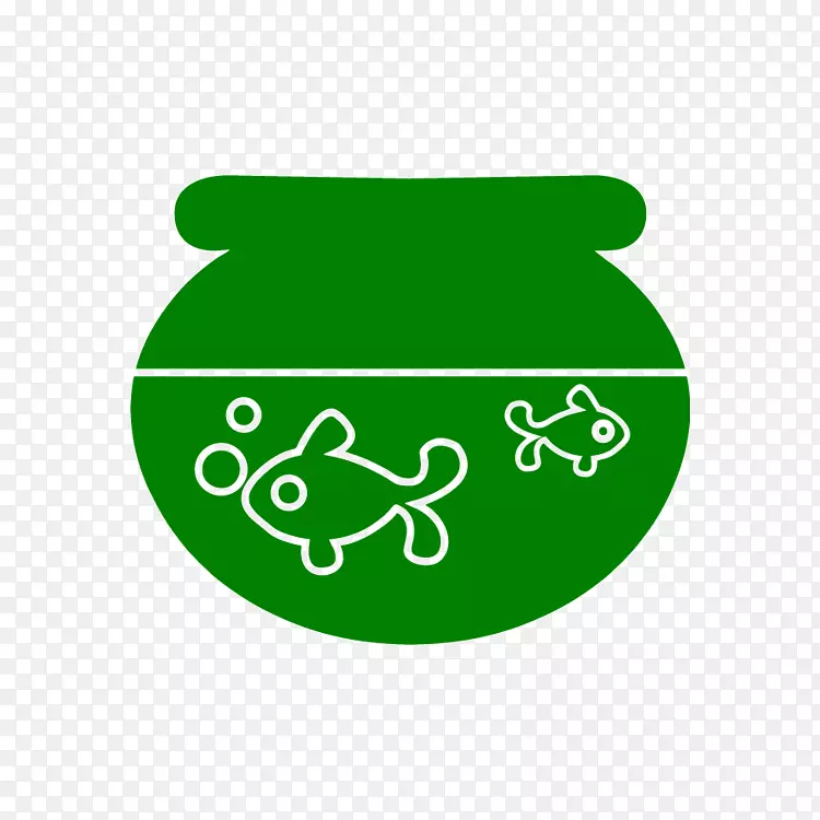 LOGO电脑图标剪贴画产品青蛙-宠物鱼aqurium