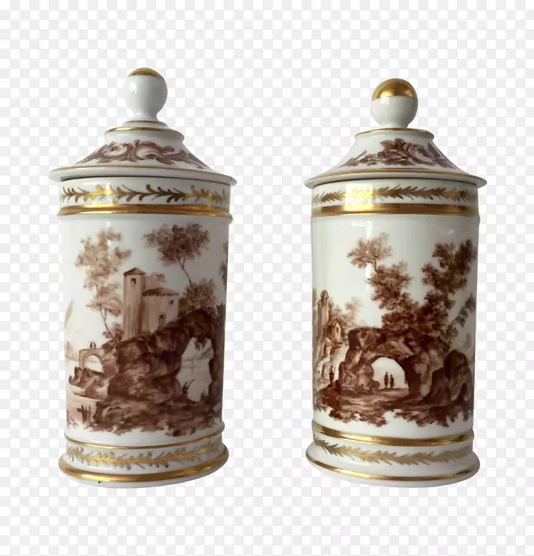 瓷手镯古董罐陶瓷药瓶