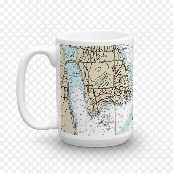 咖啡杯陶瓷产品设计杯-缅因州陶器杯