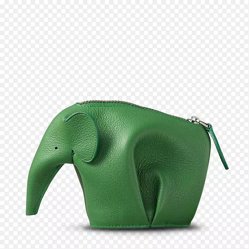手提包硬币钱包大象-森林绿色背包DIY