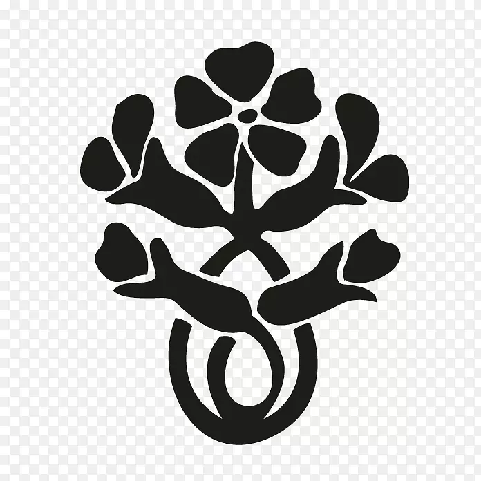 叶形花期植物图案-月桂谷高尔夫球杆