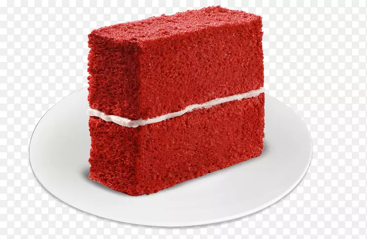 红色天鹅绒蛋糕红丝带面包店奶油红丝带蛋糕