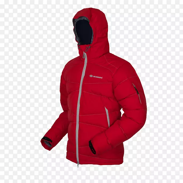 曼穆特羽绒服，极地羊毛，山地狂怒，2.0 l-红色夹克衫，带兜帽男孩