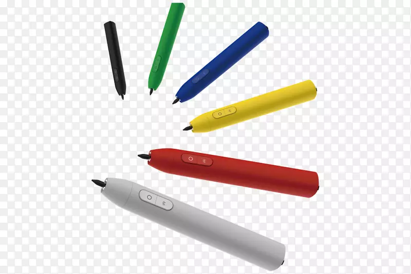 钢笔3涂鸦墨水标记笔3D打印粉红色电池操作的字符串灯