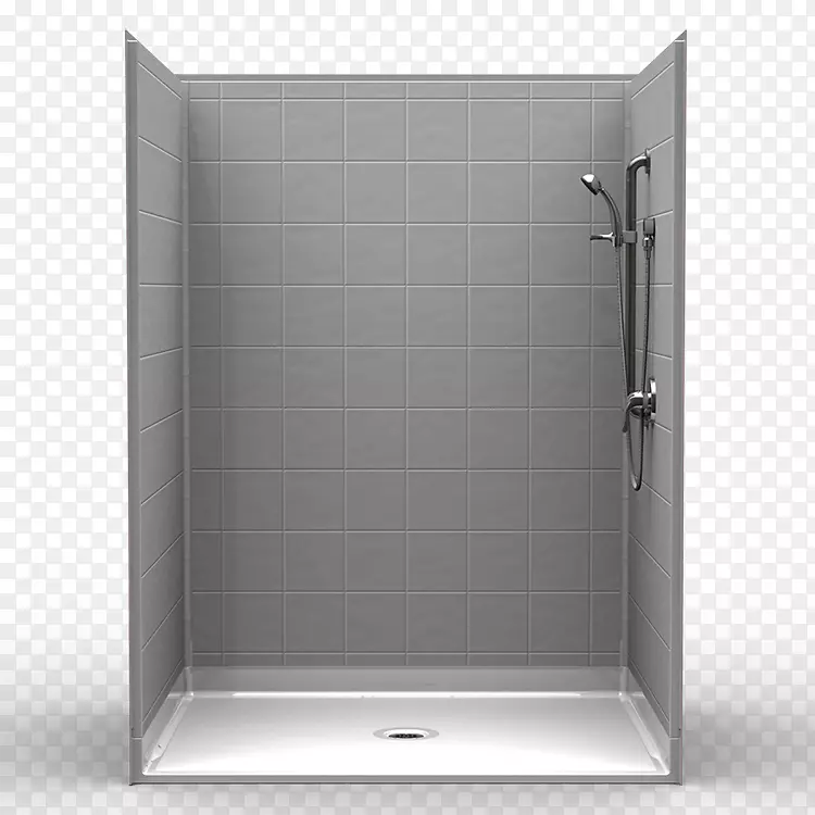 淋浴器滑动玻璃门瓷砖
