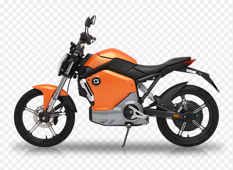 电动汽车电动摩托车和摩托车.电动滑板车橙色