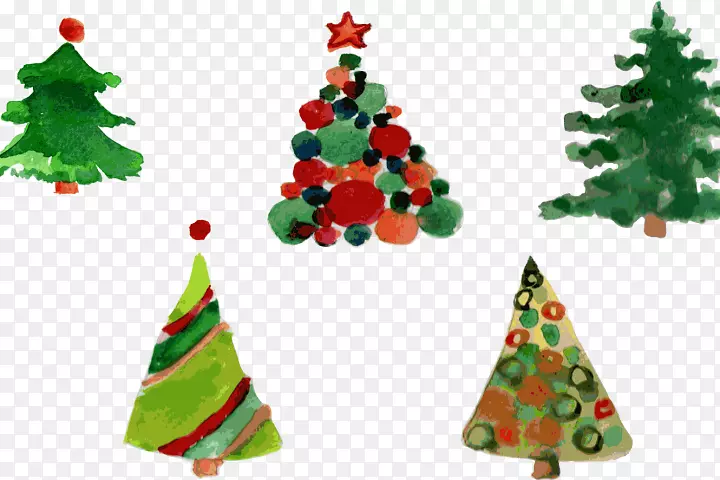 圣诞树，圣诞装饰品，云杉，圣诞节的日子，冷杉-圣诞节圣经中的妇女手工艺品