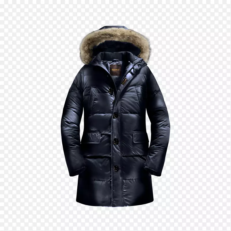 帽衫外套大衣服装.带兜帽冬季的牛仔夹克