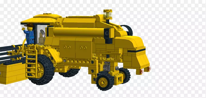 推土机产品设计轮式拖拉机-铲运机-乐高拖拉机组