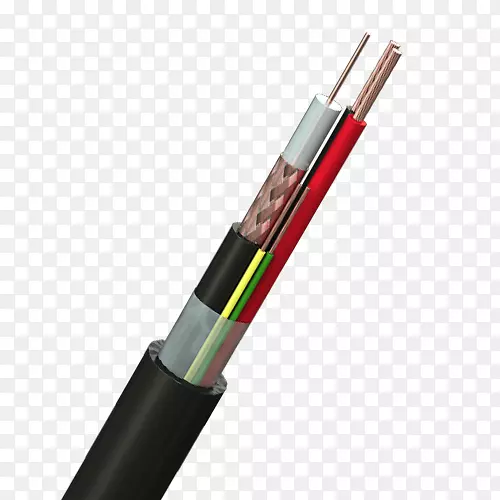 电缆同轴电力连接器电力电缆盘倾斜变焦相机复合音频电缆