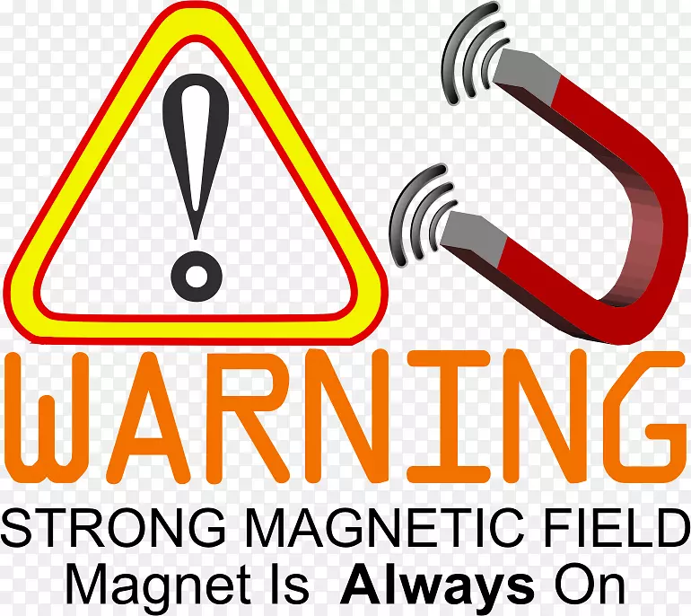 剪贴画磁场工艺磁铁开路磁场