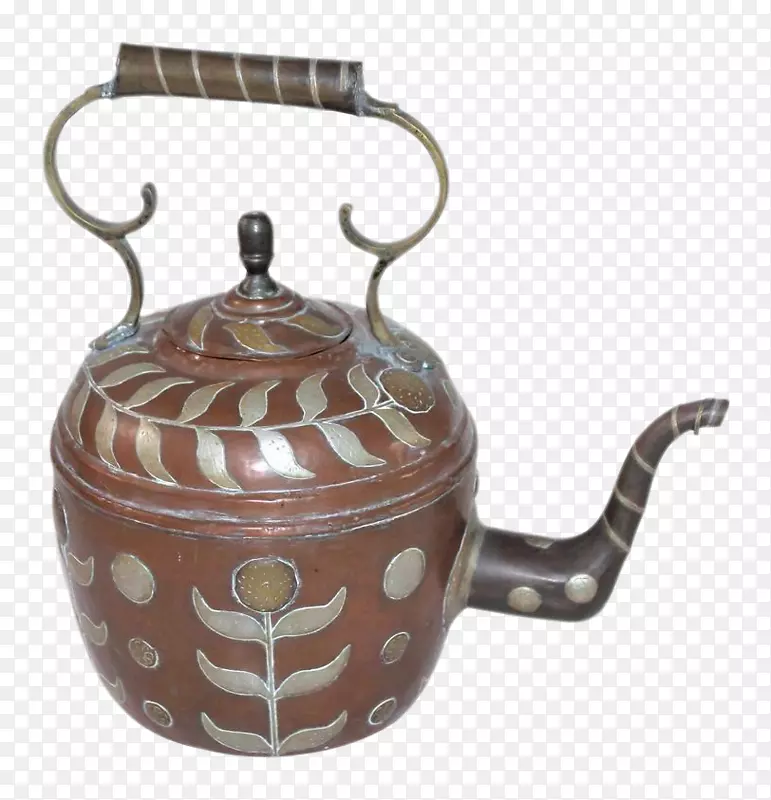 水壶茶壶陶瓷铜陶器铜马车灯笼