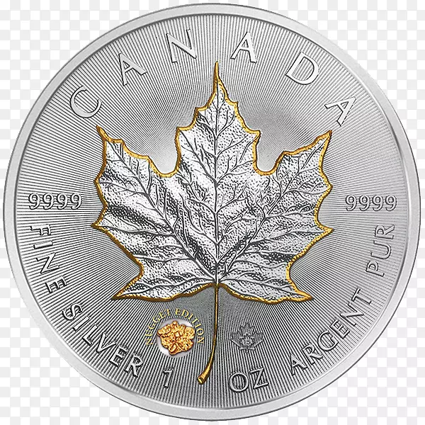 加拿大银枫叶金币美洲土著金币