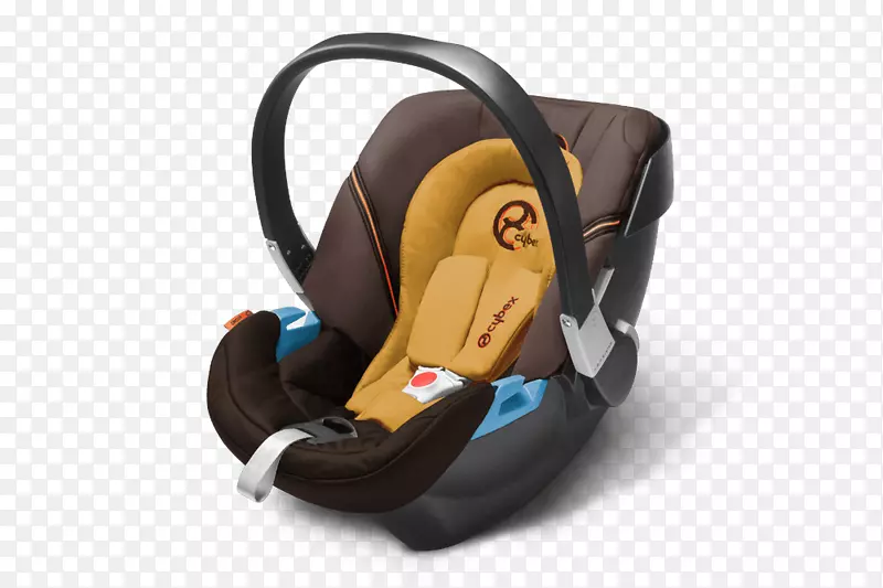 婴儿和幼童汽车座椅Cybex on 2汽车座椅婴儿釉胡桃