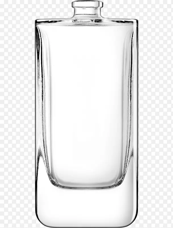 老式玻璃高球玻璃方形香水瓶