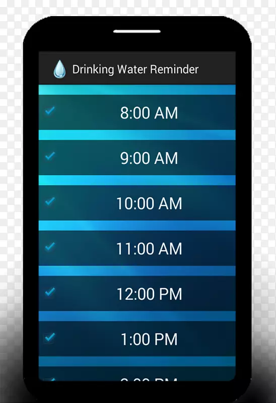 手机、智能手机、手持设备、显示设备-提醒饮水机