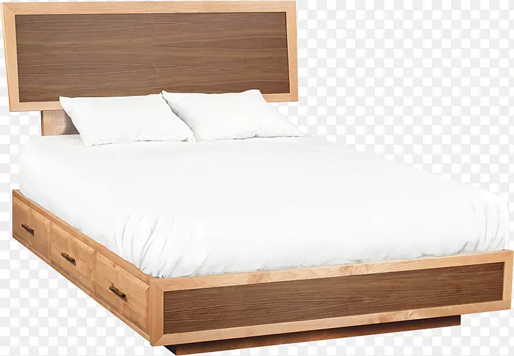 木平台床家具卧室自定义木材桌波特兰