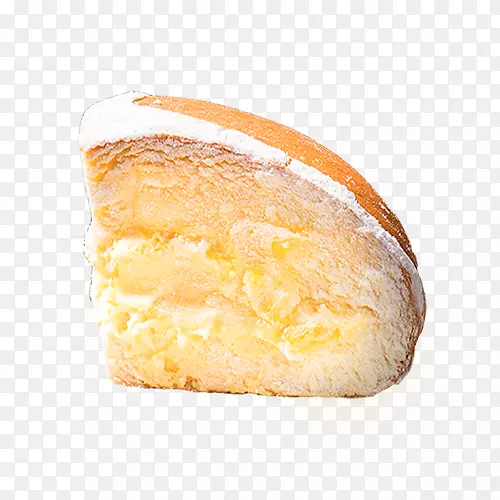 丹麦糕点面包切片面包.深色荞麦面粉