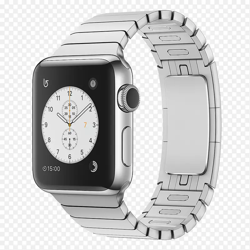 苹果手表系列2苹果38毫米链式手镯表带-苹果手表3