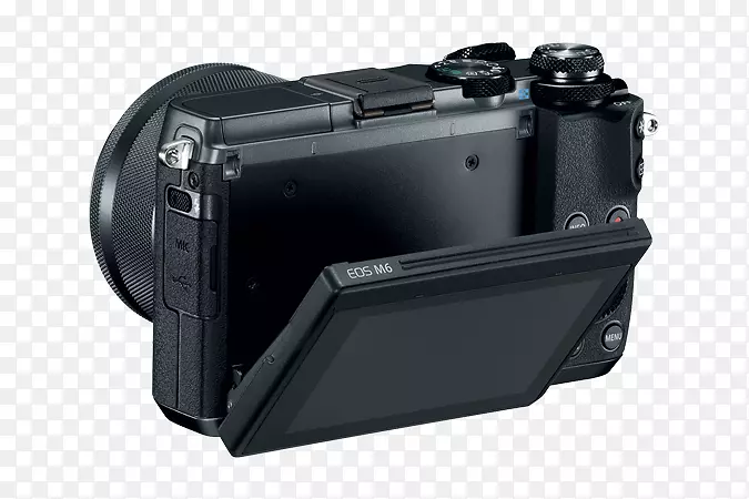 佳能Eos M6 24.2 MP无镜数码相机