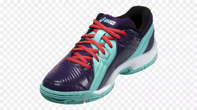 Asics凝胶-6 GS初级法院鞋，运动鞋，篮球鞋，橙色鞋，女子网球鞋