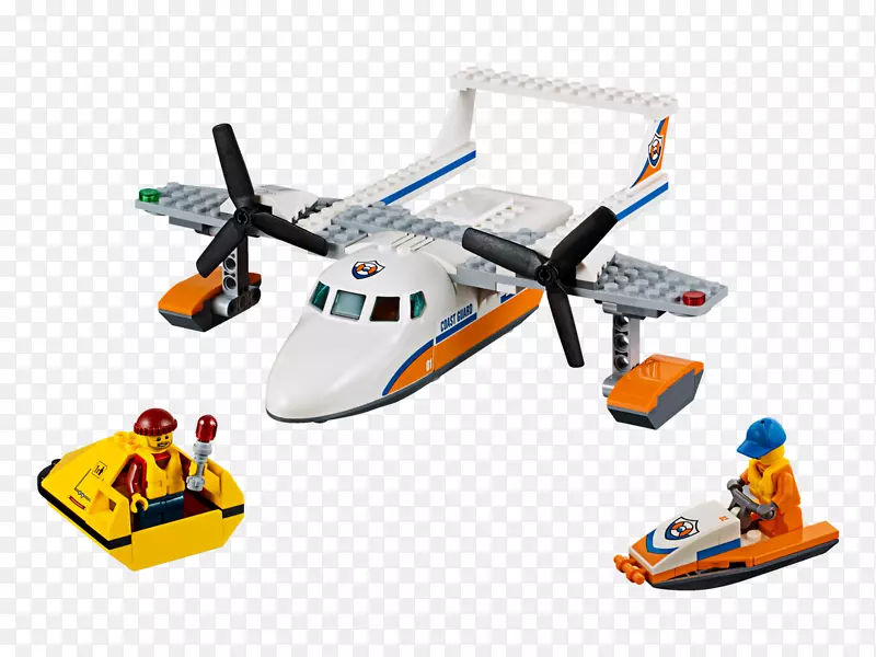 乐高60164城市海上救援飞机Amazon.com飞机玩具-飞机乐高城市