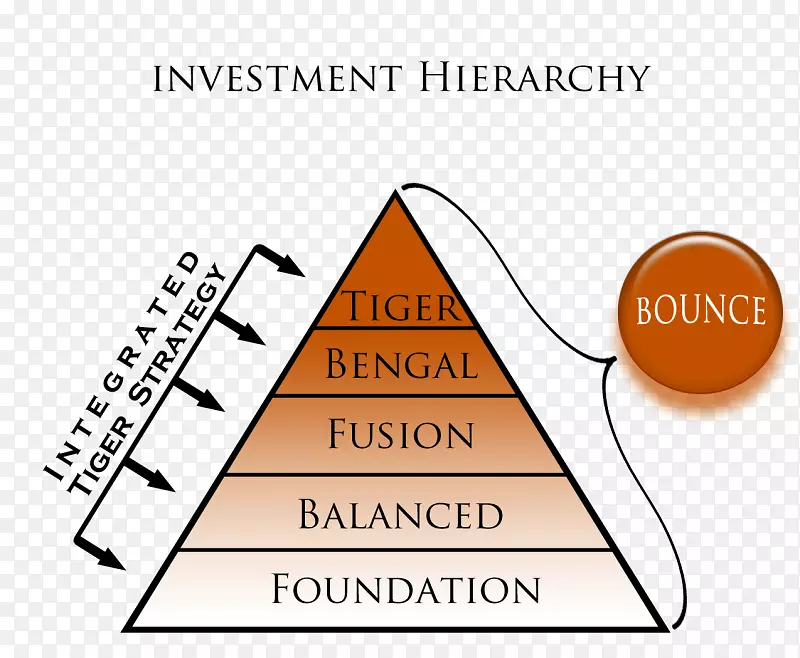 三角线组织字体-层次结构投资过程