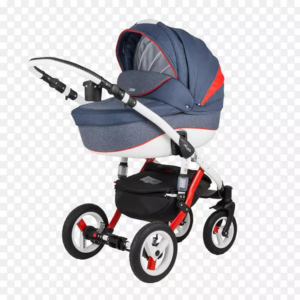 巴莱塔婴儿运输彩虹旅游玩具车推车-婴儿车购物篮