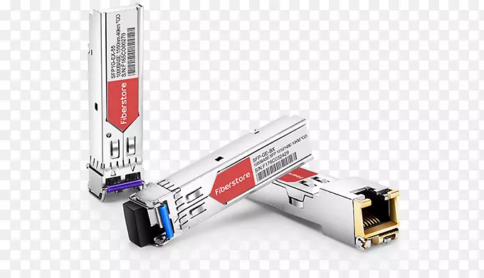 小型可插入式收发器电信光纤双绞线光纤收发器