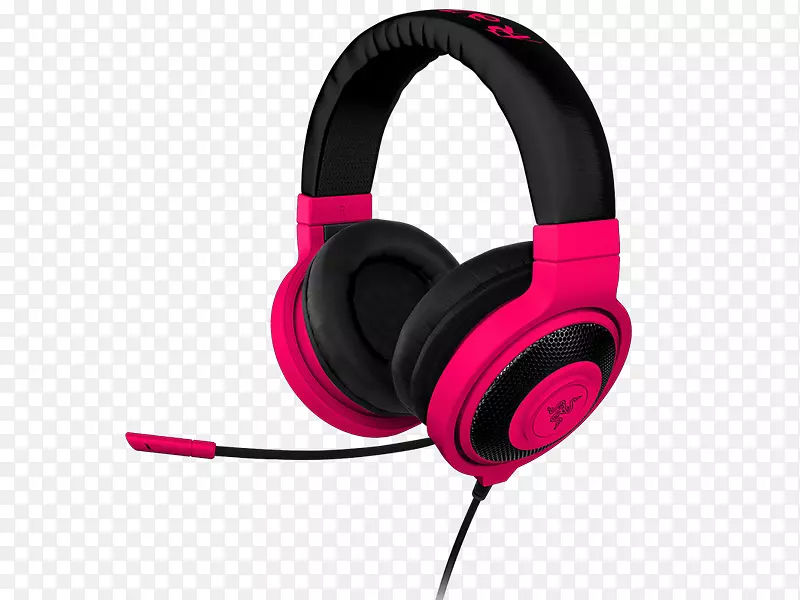 Razer kraken pro Razer kraken 7.1色耳机Razer Inc.耳机-Razer游戏耳机红色