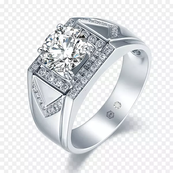 婚戒钻石透明纸牌-巨大的钻石戒指圆形
