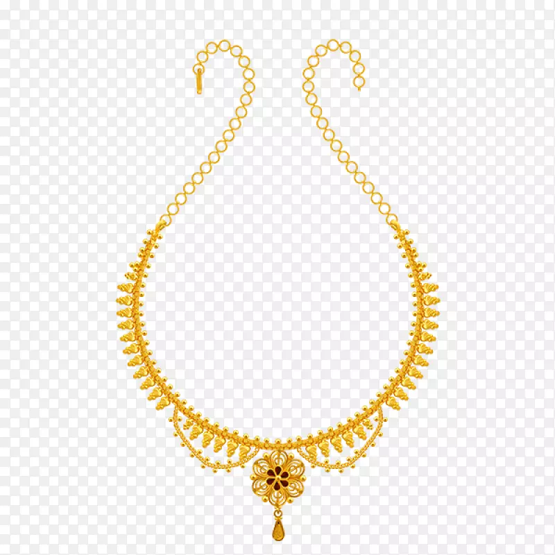 项链耳环珠宝彩色金.印度珠宝模型
