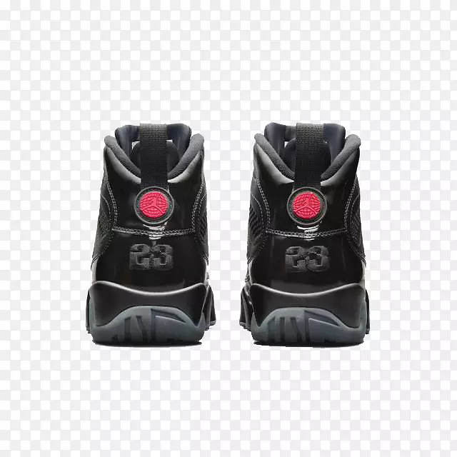 Jumpman Air Jordan 9男孩复古鞋黑色/大学红色302370 302370耐克-在装甲啦啦队制服目录下