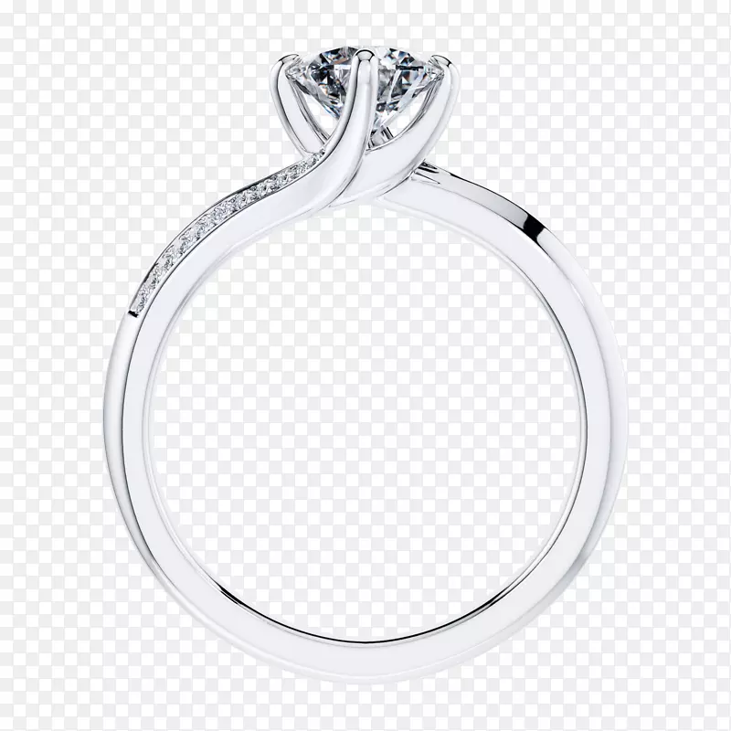 订婚戒指银首饰结婚戒指