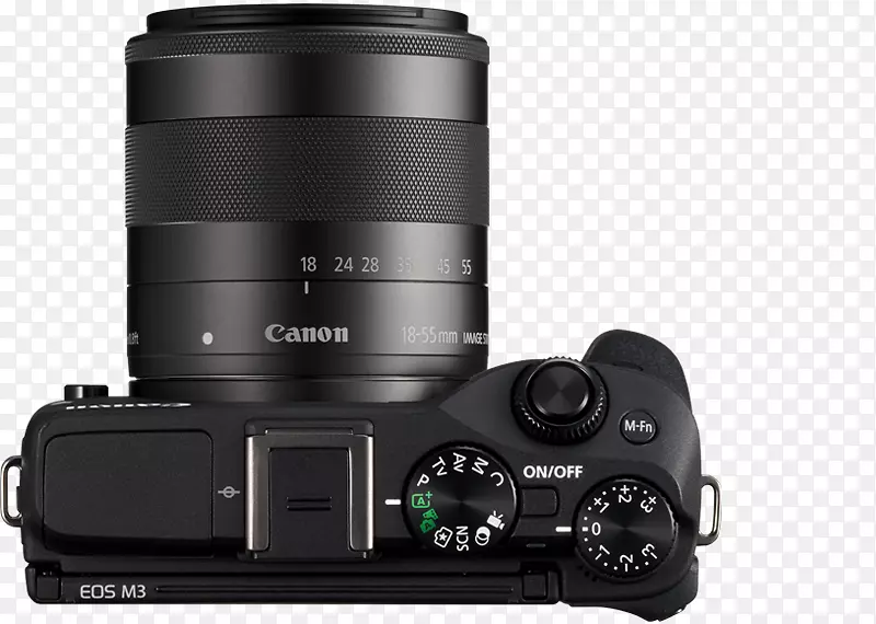佳能eos m 3佳能ef-m 18-55 mm镜头无镜可互换镜头照相机佳能m 100-佳能g7x麦克风