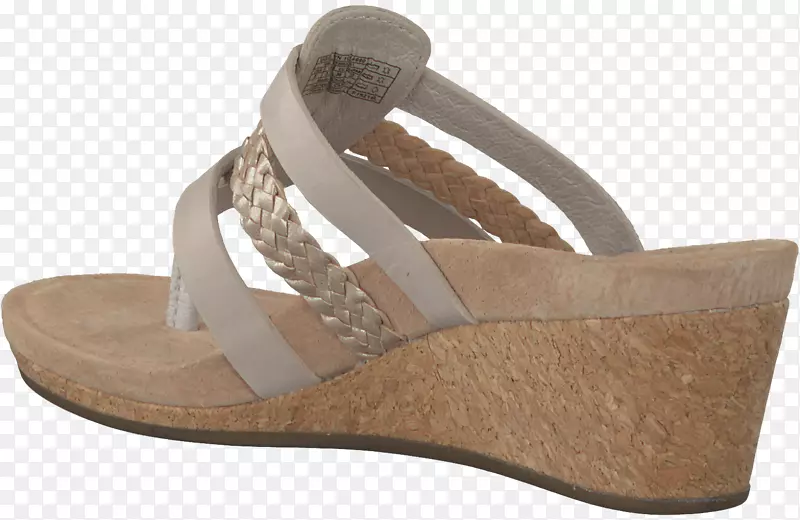 Slipper ugg靴子，澳大利亚，MADYE HORCHTA，皮革编织带，楔形凉鞋尺寸：女鞋拖鞋