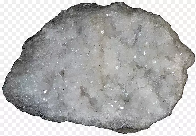 水晶Keokuk火成岩石英地质体岩石