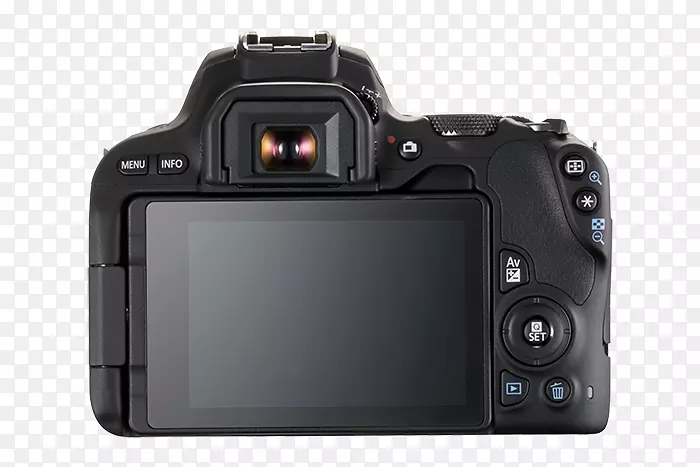 佳能eos 200 d佳能ef-s 18-55 mm镜头数码单反镜头安装-佳能数码相机取景器