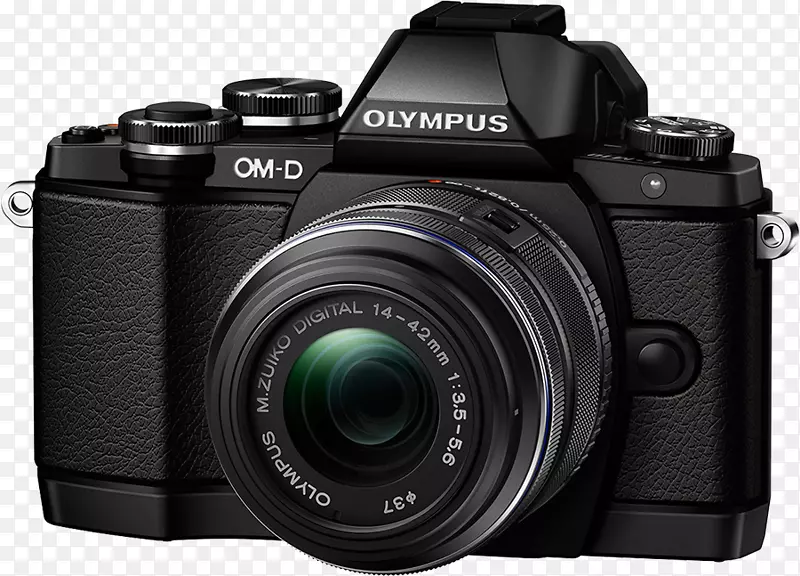 奥林巴斯om-d e-m10 mark ii微型三分之二系统相机镜头无镜可互换镜头照相机-奥林巴斯dslr