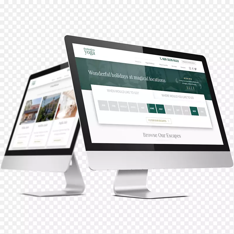 网页设计平面设计用户体验网站开发-Vita coco分销商